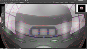 Silverball Pinball Ball: Adobe Illustrator vector design.